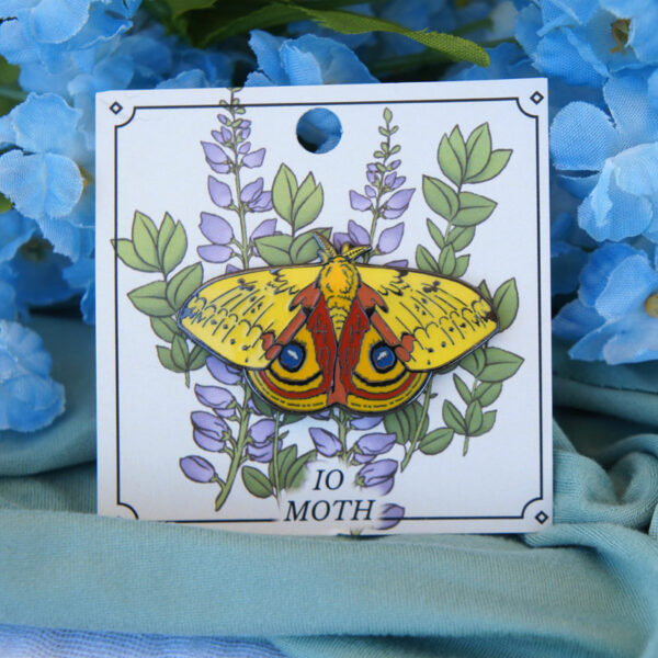 Io Moth Enamel pin