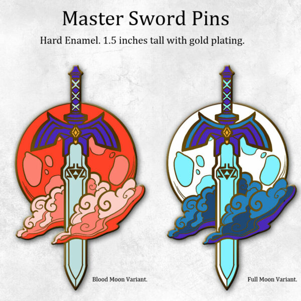 Master Sword Enamel Pin